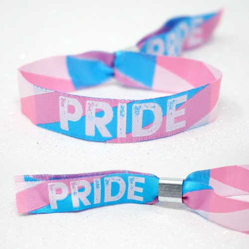 Trans pride wristband - pride,