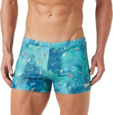 Speedo Men's Escape Aquashort Swimsuit Swimming Costume Trunks Shorts BNWT