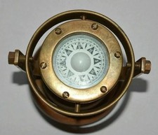 Antique brass nautical gimbal