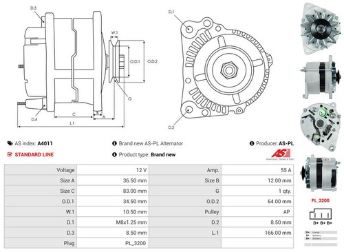 Fits autostarter a4011 - autostarter,