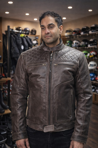 Leather motorcycle - rk,
