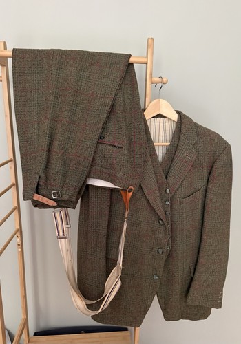 Vintage mens tweed piece - vintage,