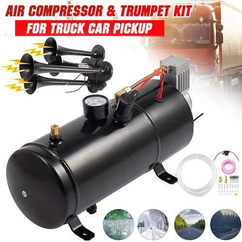 12v train air horn kit - air,