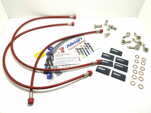 Brake hose kit front and - brake,