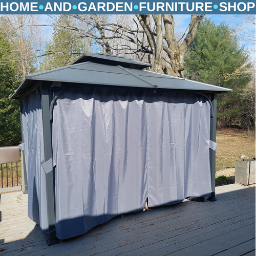 3x3m universal gazebo sidewall - 3x3m,