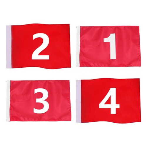 Golf flag portable numbered - portable,