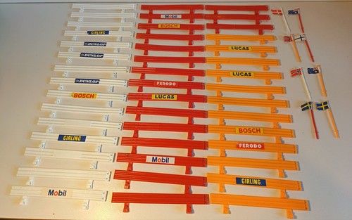Scalextric crash barriers - scalextric,