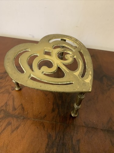 Vintage antique brass heavy - vintage,