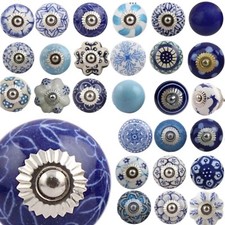 Ceramic Door Knobs 30+ DESIGNS Vintage Shabby Chic Handles Cupboard Drawer Pulls