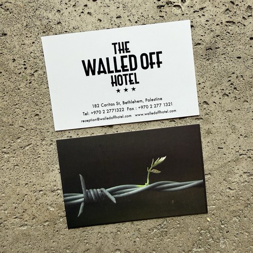Banksy walled off hotel - walled,