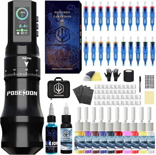 Tattoo pen kit poseidon - tattoo,