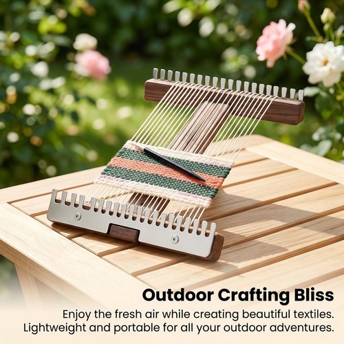 Wooden frame knitting loom - knitting,