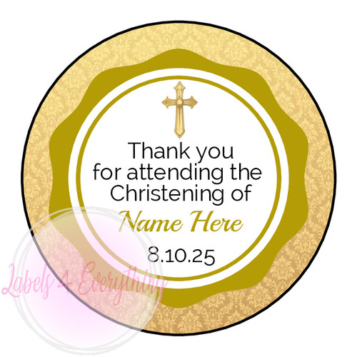 Personalised christening - personalised,