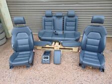 Audi A6 Leather Seats interior C6 Estate Le mans Black S-line branded 05-08
