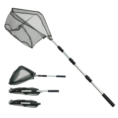Fishing landing net with - net,