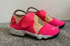 Nike Air Rift Sandals UK Size 5.5 Pink White Swimming Beach Trainers