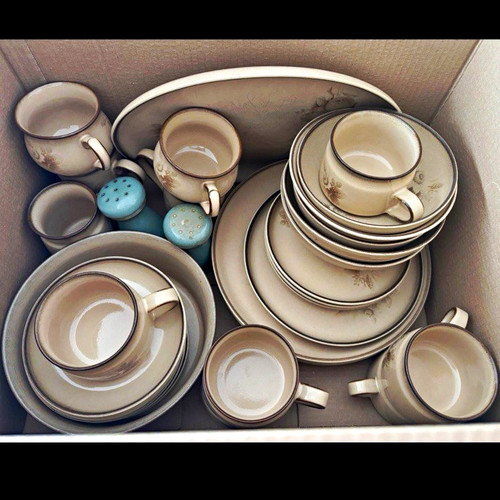 Denby ceramic floral dinner - denby,