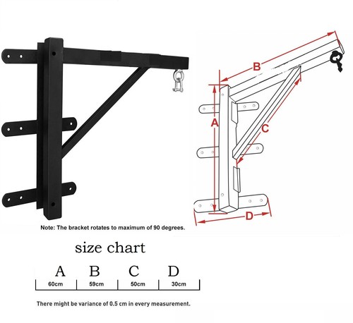 Punchbag wall bracket - punchbag, steel