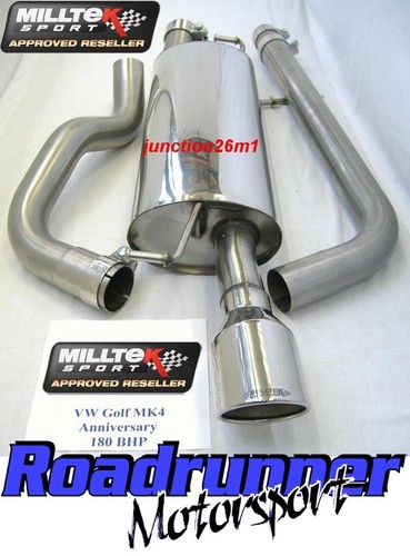Milltek golf mk4 anniversary - golf,