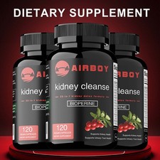 Kidney Cleanse - Detox, Kidney Health Cleanse Detox & Repair Natural Supplement