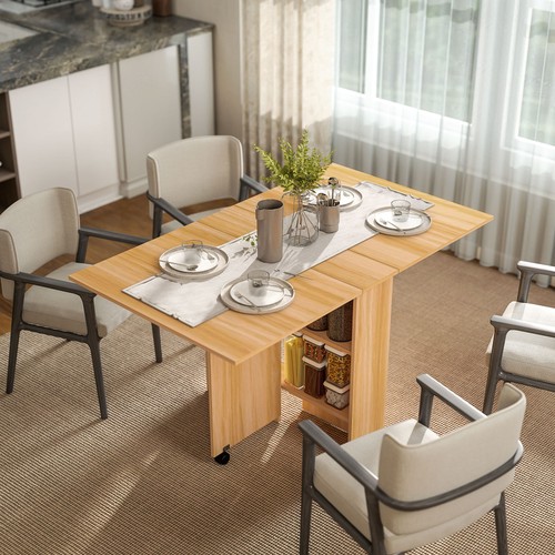 Folding dining table with - folding,