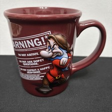 Mug Disney  Burgundy Red 3D