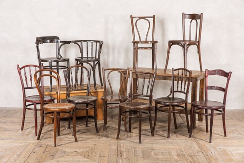 Vintage bentwood cafe - bentwood, chairs