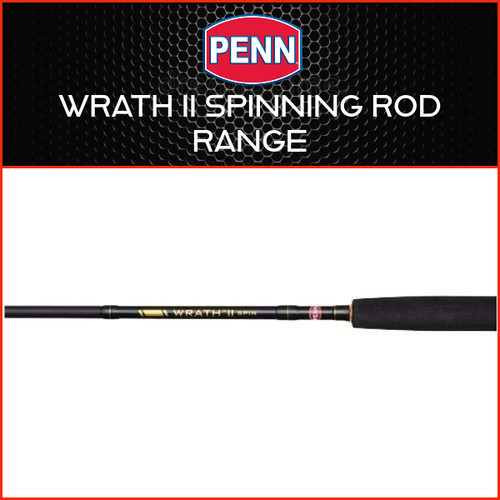 Penn wrath spinning rods - penn, ii
