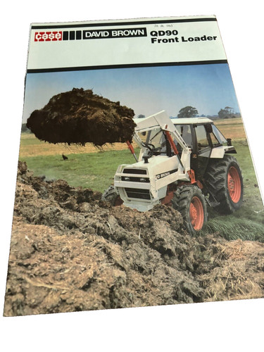 Case david brown qd90 front - brown,