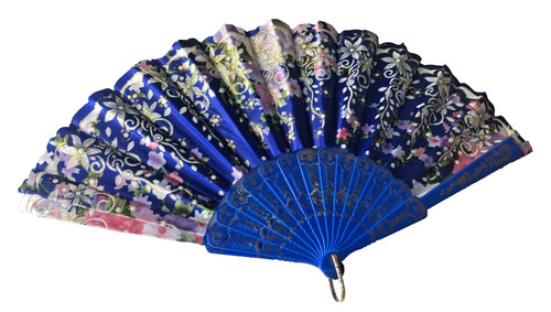 Hand fan portable - fan, blue