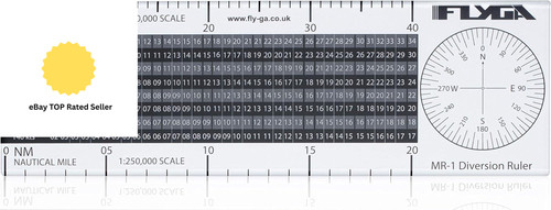Flight diversion ruler - flight,