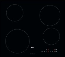 AEG IBX64200CB 3000 Series Induction Hob 60cm 4 Cooking Zones Touch Control