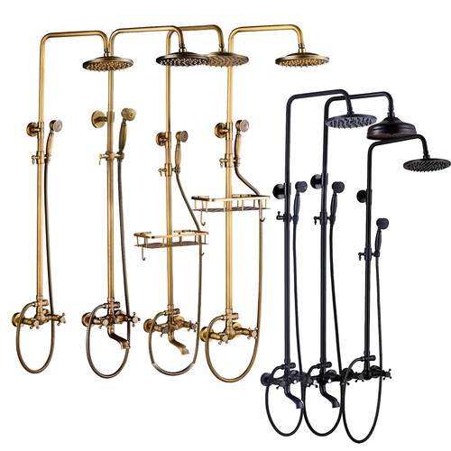 Wall mount shower - wall,