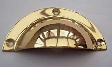 Solid brass CUP CUPPED SHELL