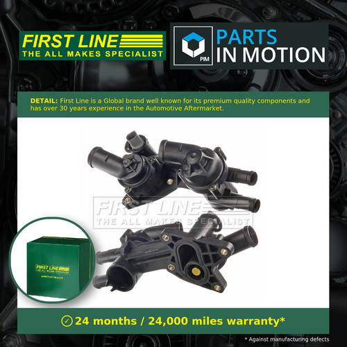 Coolant thermostat fits seat - thermostat,