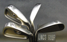 Set of 4 x TaylorMade rac r7 Ti Irons 3-6 Stiff Steel Shafts TaylorMade Grips