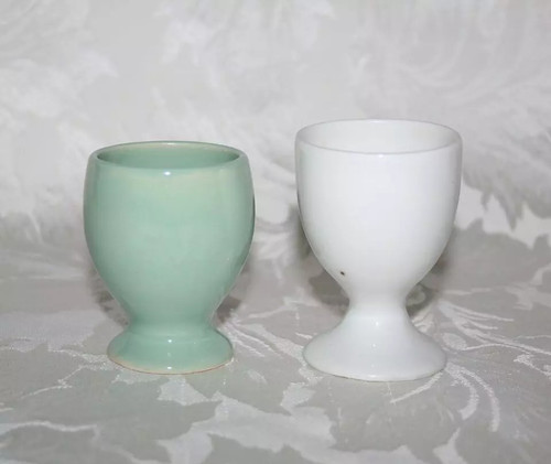 Pair vintage green - &, white