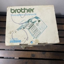 Brother KA 7100 Knitting Machine Transfer Carriage Boxed VGC