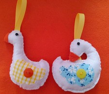 2 x Handmade Easter