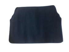 Trunk Mat In Black With Faux Leather Trim For Mercedes W201 New
