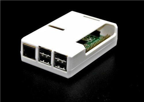 White case for raspberry - white, 3