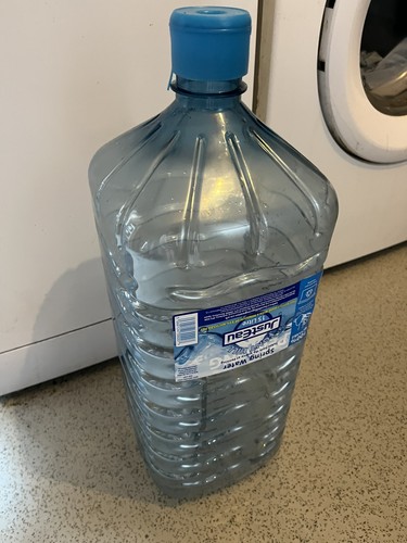 Empty water cooler litre - empty,