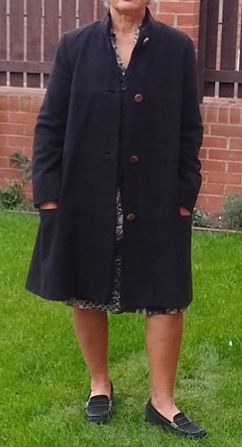 1980 wallis black wool - wool, &