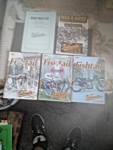 Velocette spare parts book - spare,