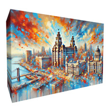 Liverpool City Canvas Wall Art