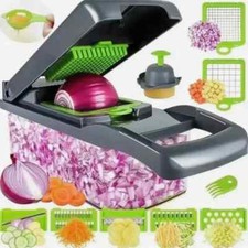 16 in 1 Vegetable Chopper Salad Fruit Mandolin Slicer Food Dicer Cutter Peeler