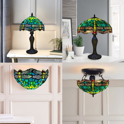 Dragonfly tiffany style - dragonfly,