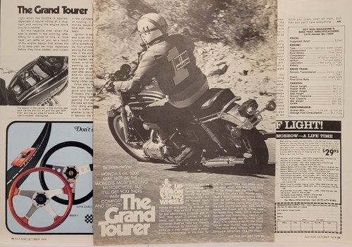 1978 honda gl1000 gold wing - gold,