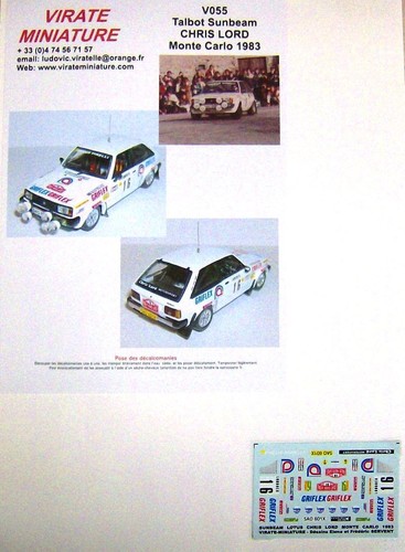 V055 talbot sunbeam lotus - v055,