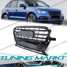 SQ5 Look Grill Black Radiator Grille Front Grill for Audi Q5 8R S Line 2013-2017